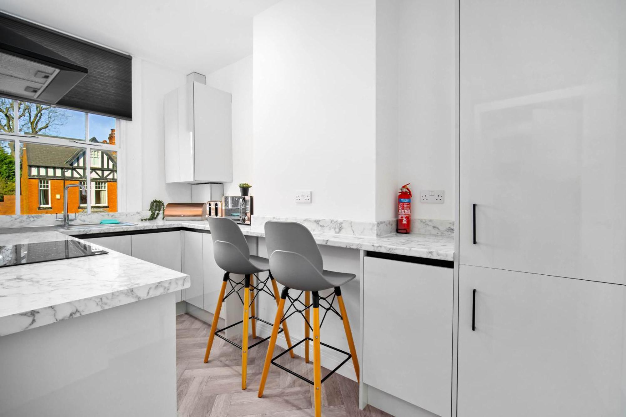 Large Modern Apartment - High-Speed Wifi - Netflix - Street Parking 3Br Birmingham Esterno foto